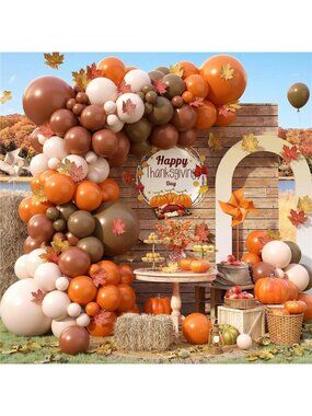 Fall Balloon Arch Kit, Balloons for Fall Party Decorations